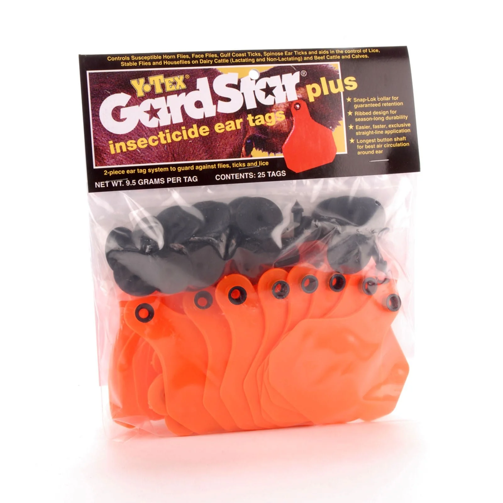 GardStar Plus Cattle Insecticide Ear Tags, pkg of 25 - Healthber