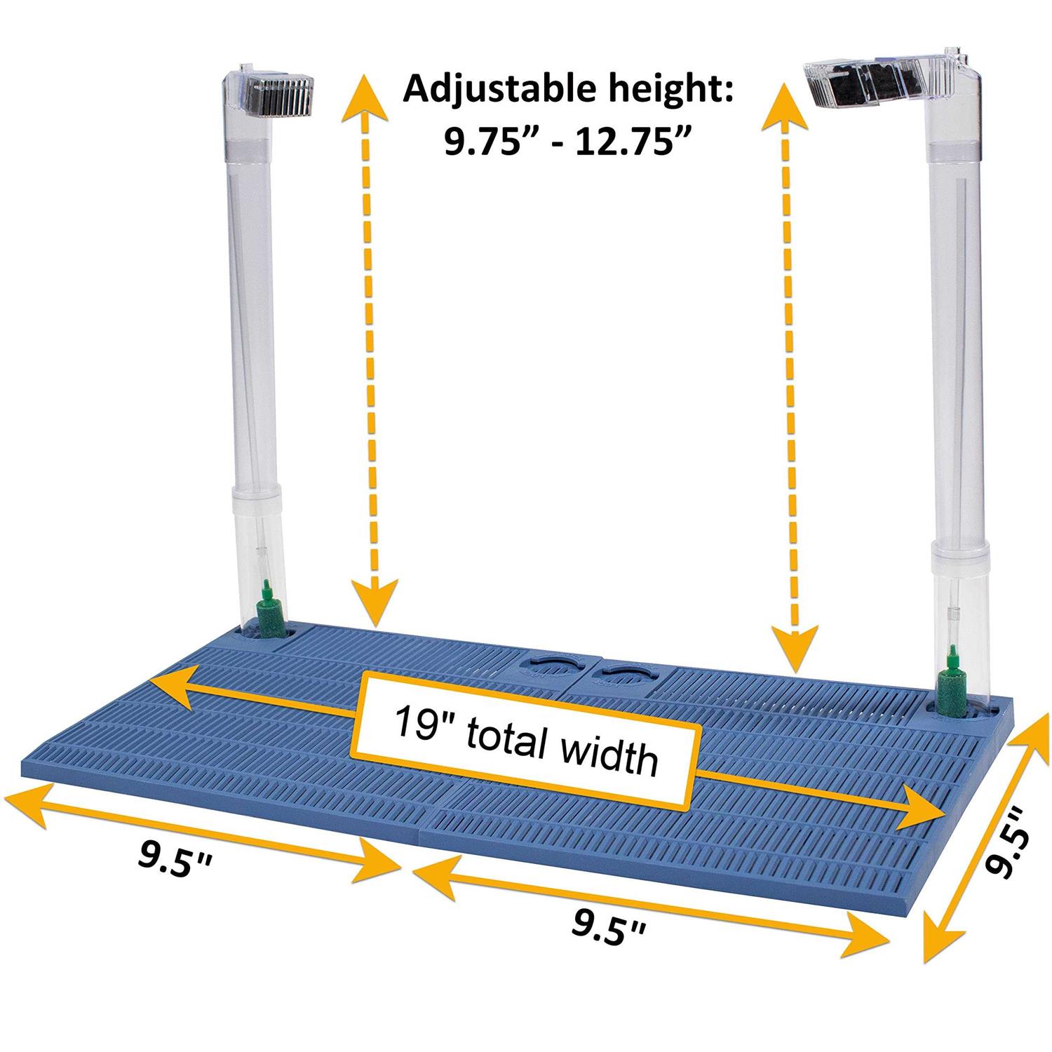 Penn-Plax Premium Undergravel Aquarium Filter - Healthber