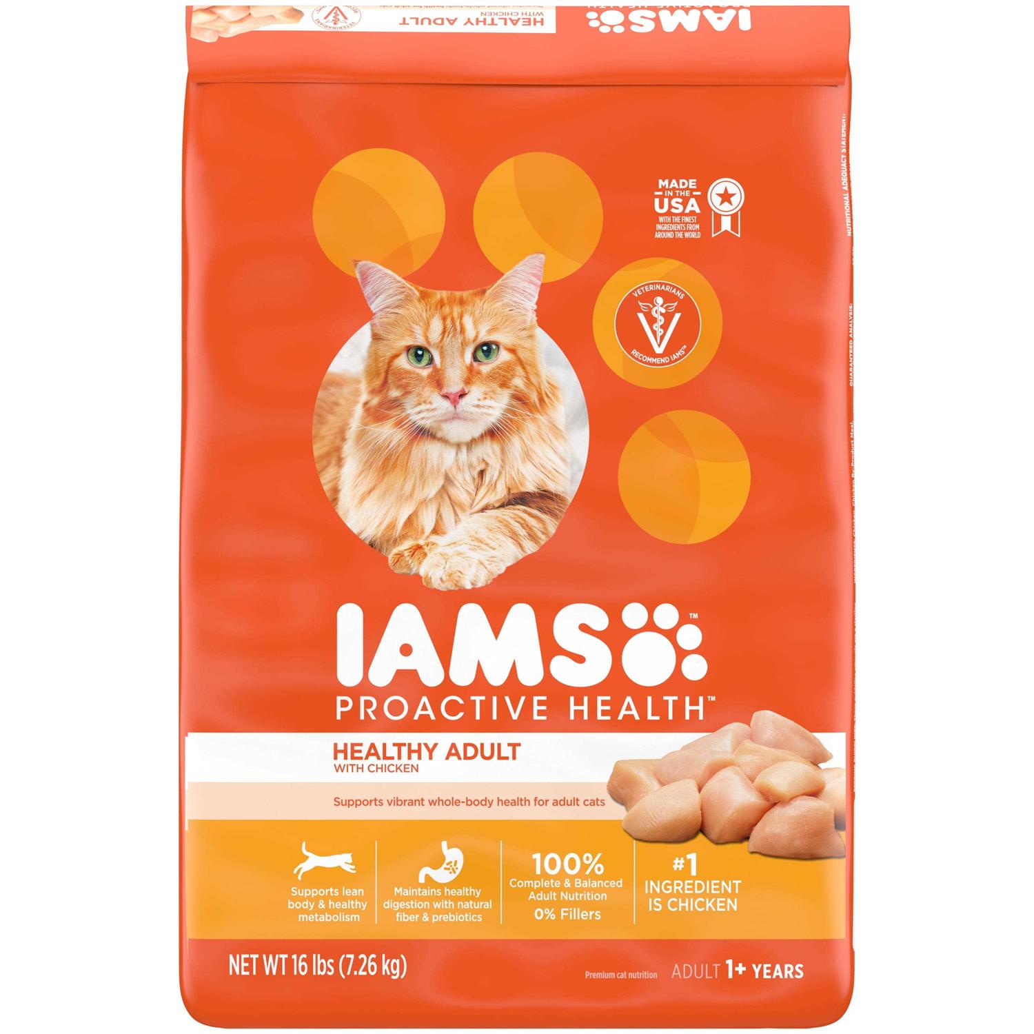 Iams ProActive Health Healthy Adult Cat Food - Healthber