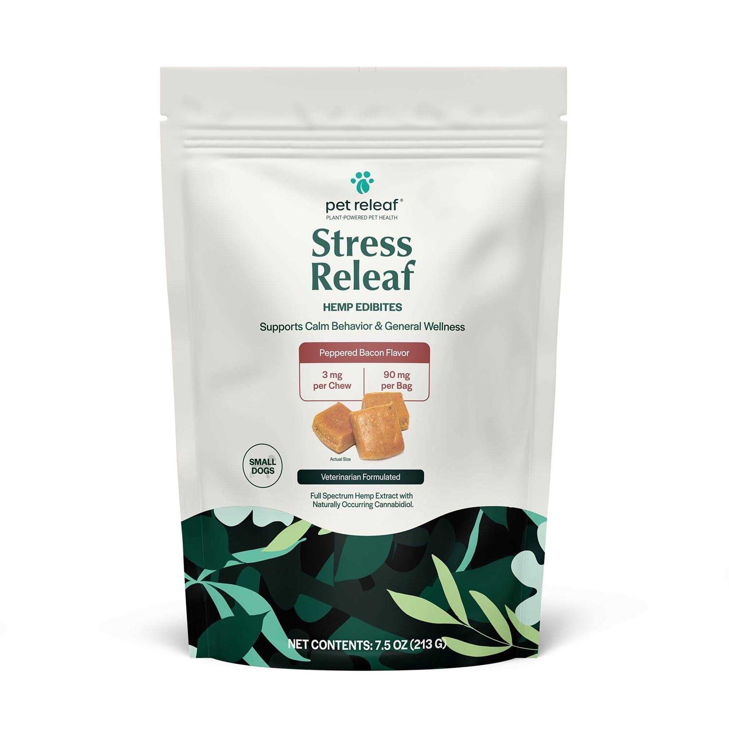 Pet Releaf Stress Releaf Hemp Edibites - Healthber