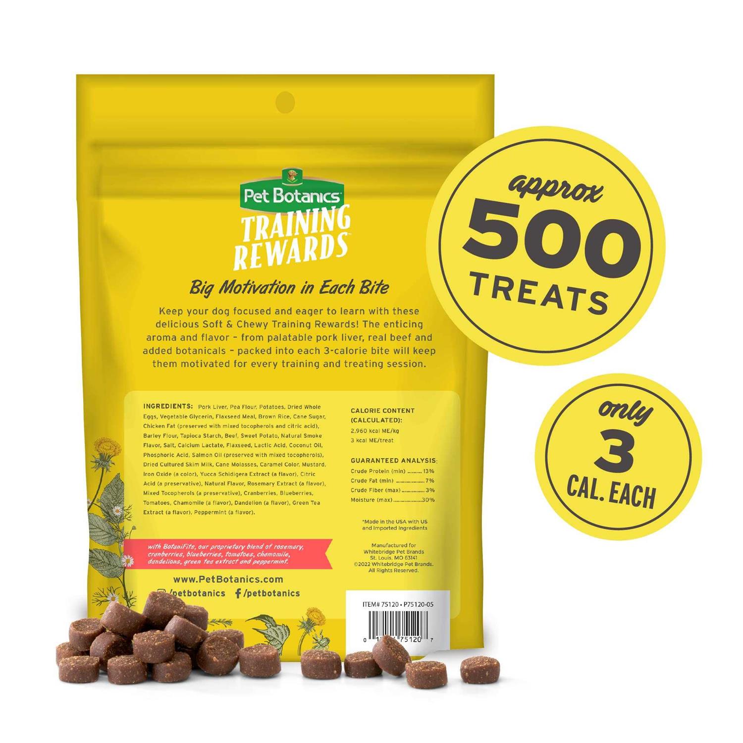Pet Botanics Training Rewards Dog Treats - Healthber