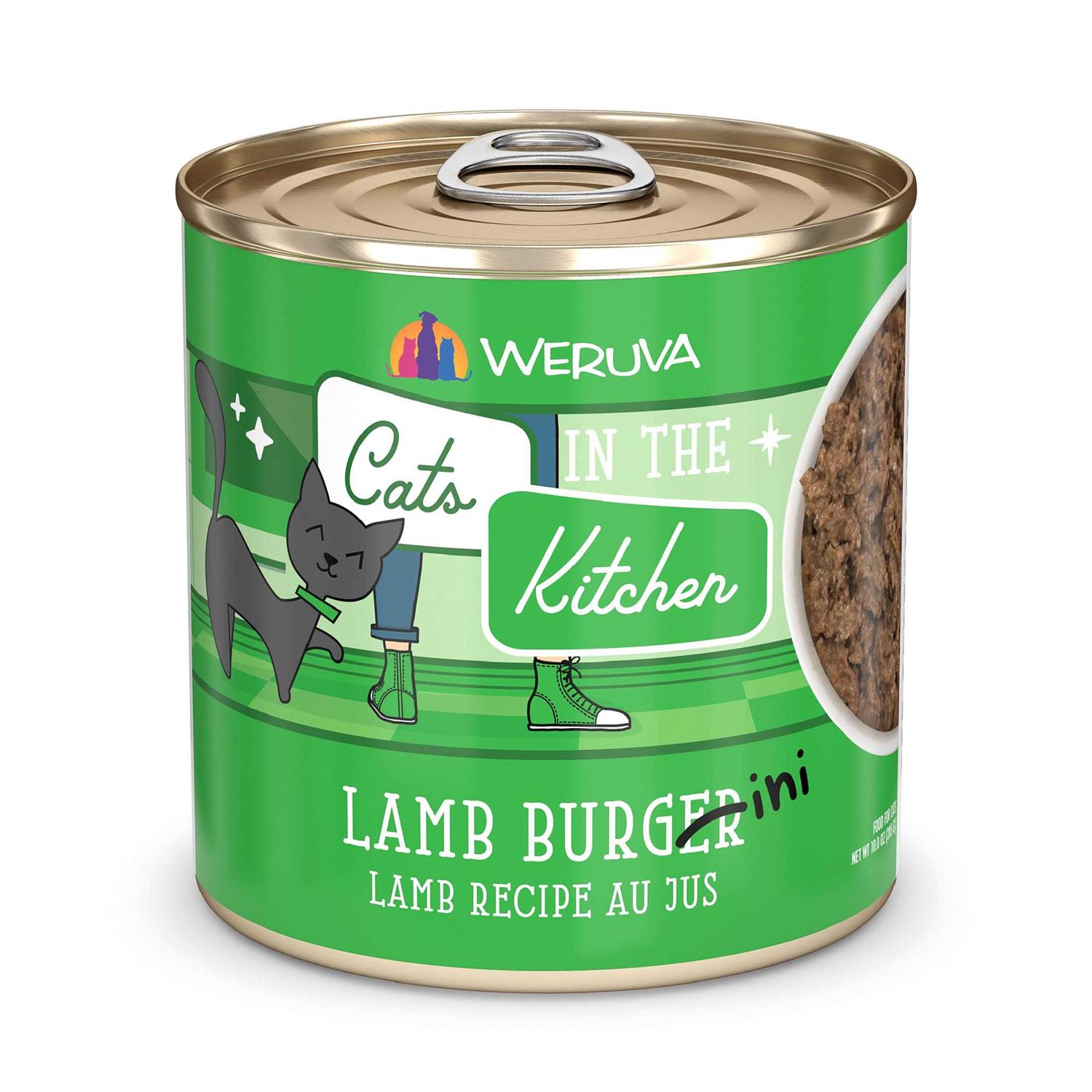 Weruva Cats in the Kitchen Lamb Burgini Cat Food - Healthber