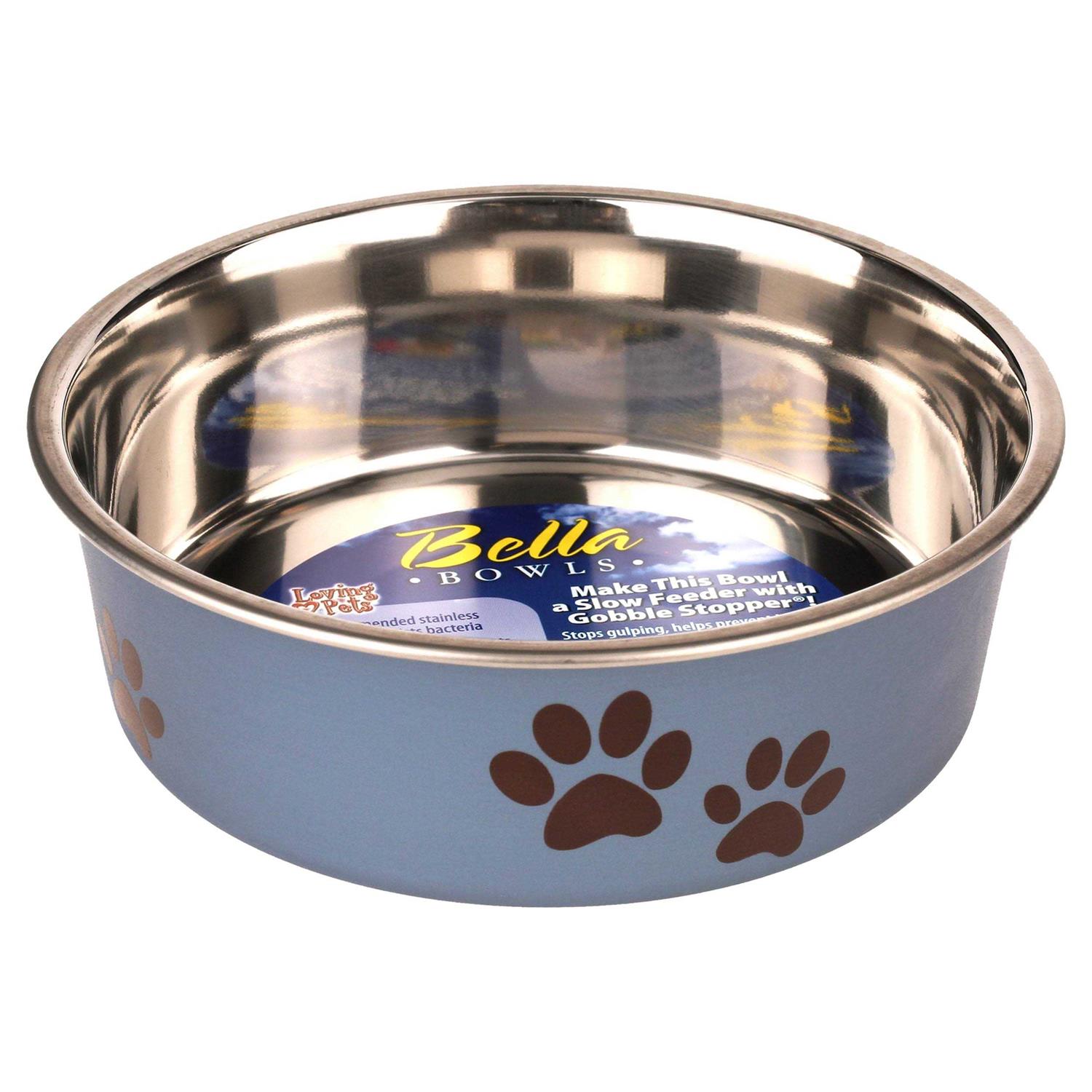 Loving Pets Metallic Bella Bowl - Healthber