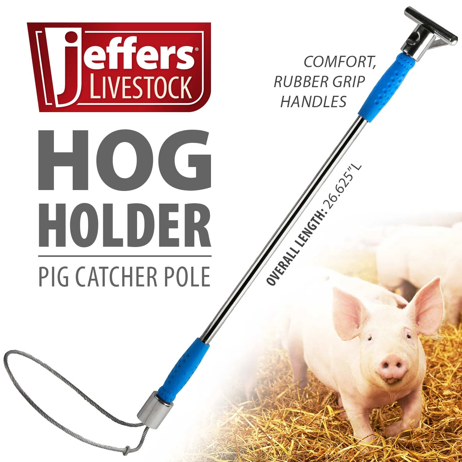 Hog Holder Pig Catcher Pole - Healthber