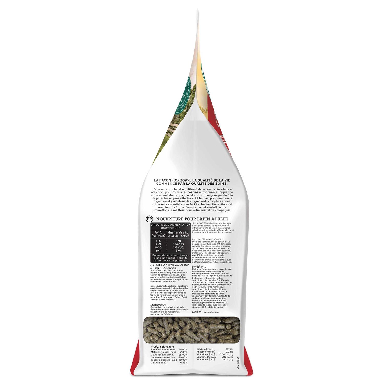 Oxbow Essentials Adult Rabbit Food - Healthber