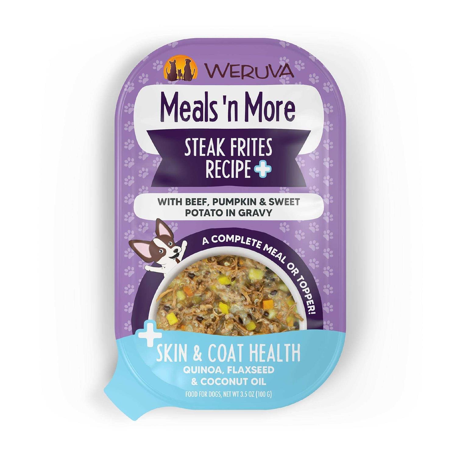 Weruva Steak Frites Meals n More Canned Dog Food - Healthber