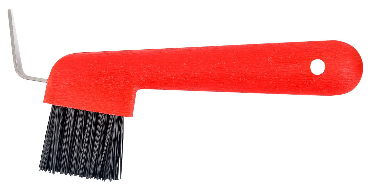 Horse Hoof Pick & Brush Combination Tool - Healthber