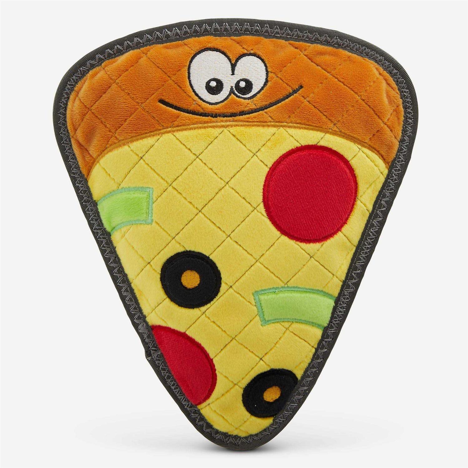 Joyhound Rip Roarin’ Tough Pizza Dog Toy - Healthber