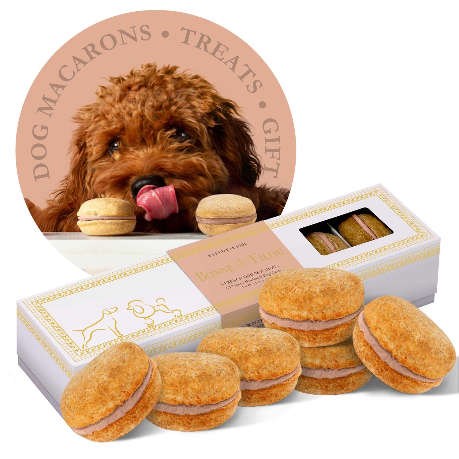 Bonne et Filou Dog Macarons - Healthber