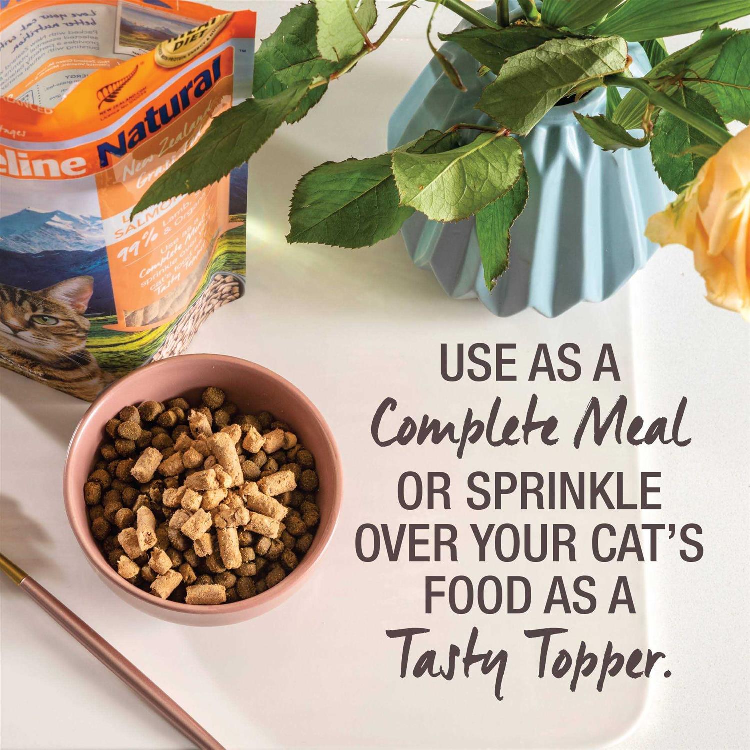 Feline Natural Cat Freeze Dried Food Lamb - Healthber