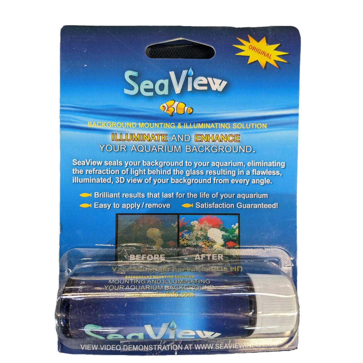 Seaview Aquarium Background Mounting and Illumination Solution - Healthber