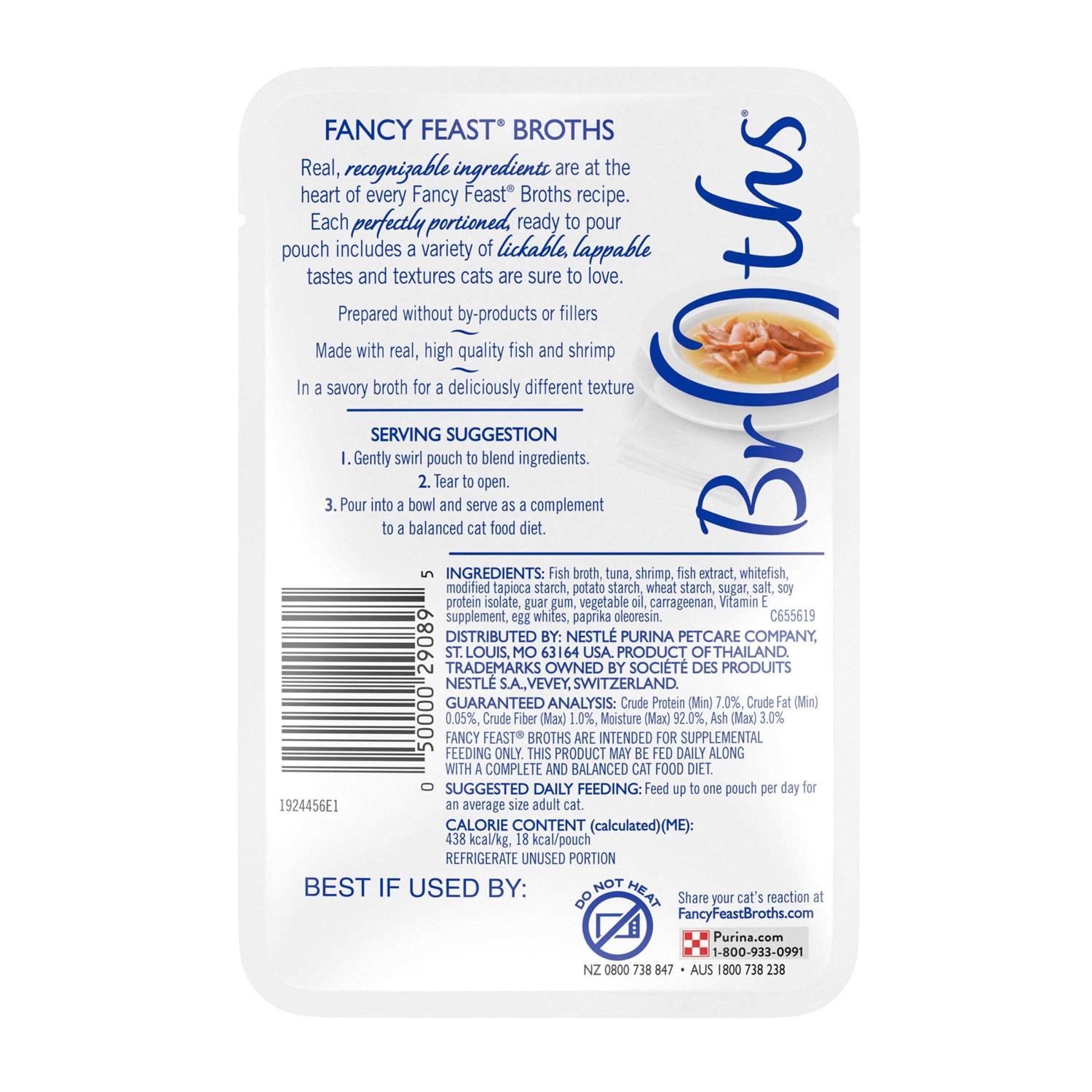 Fancy Feast Broths Classic Wet Cat Food - Healthber