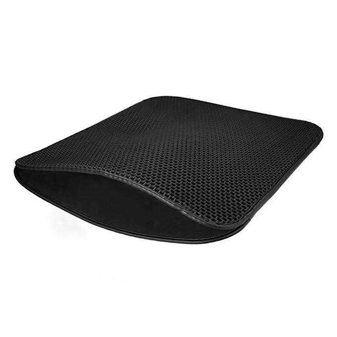 LeToo Cat Litter Mat Grey Trapping for Litter Box - Healthber