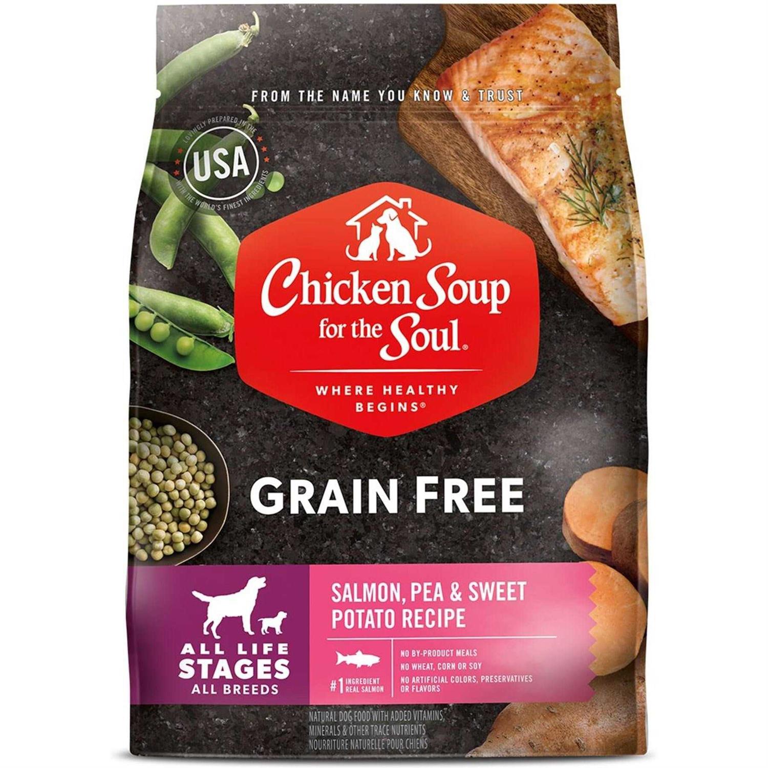 Chicken Soup for The Soul Grain Free Pea Sweet Potato Dry Dog Food - Healthber