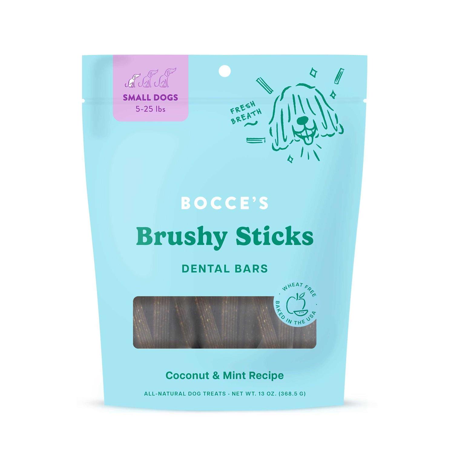 Bocce’s Bakery Brushy Sticks - Healthber