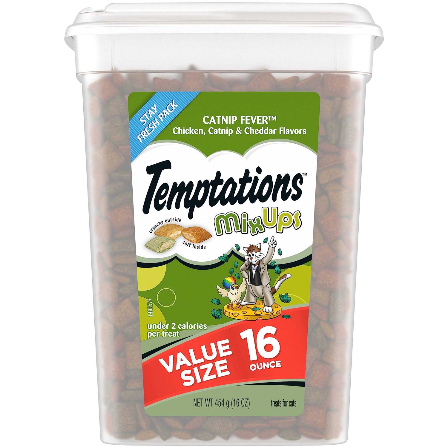 Temptations Mixups Cat Treats Catnip Fever - Healthber