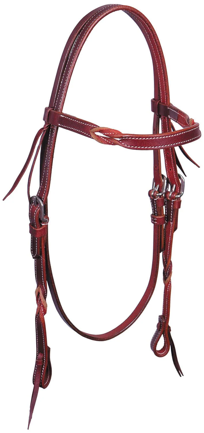 Blood Knot Browband Headstall - Healthber