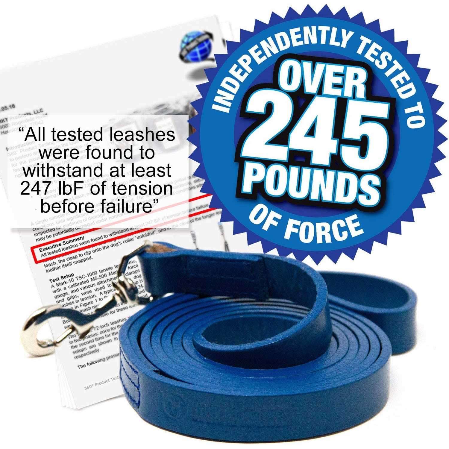 Logical Leather Dog Leash Best for Training - Healthber