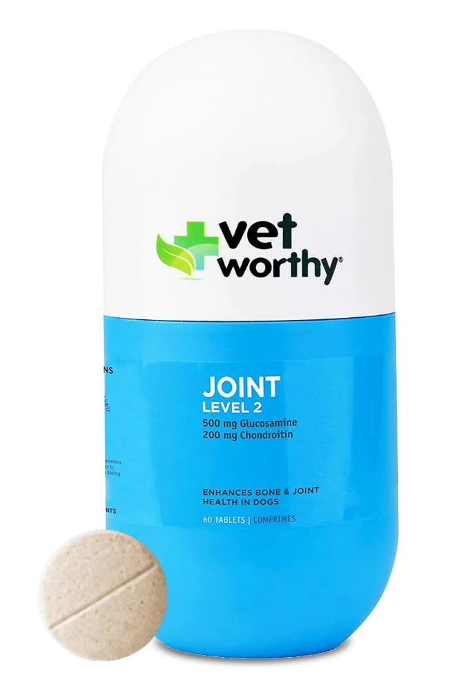 Vet Worthy Level 2 Chewable Joint Support, 60 ct - Healthber