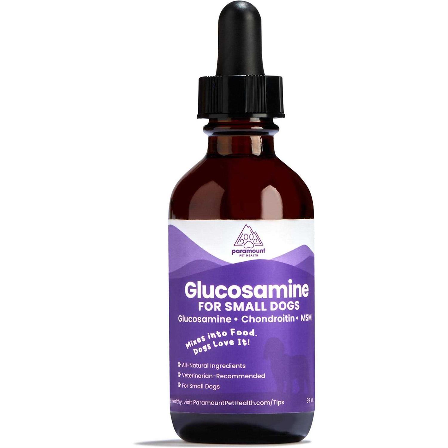 Paramount Pet Health All Natural Glucosamine for Dogs 260mg Glucosamine for Small Dogs - Healthber
