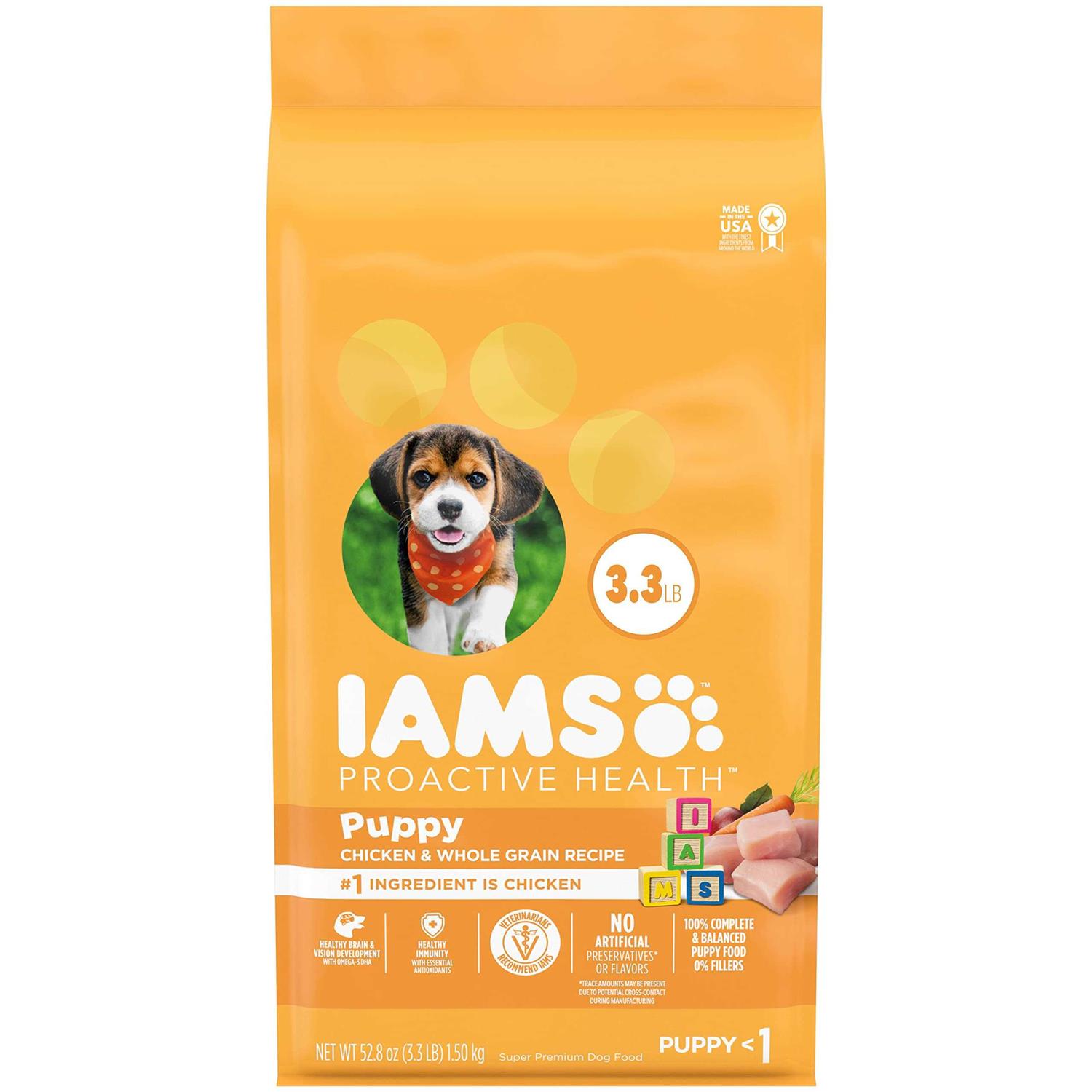 Iams Proactive Health Smart Chicken Puppy Dry Dog Food - Healthber