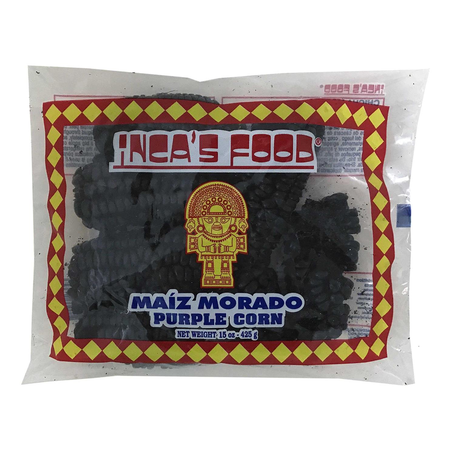 Incas Food Maiz Morado Purple Corn Cob - Healthber