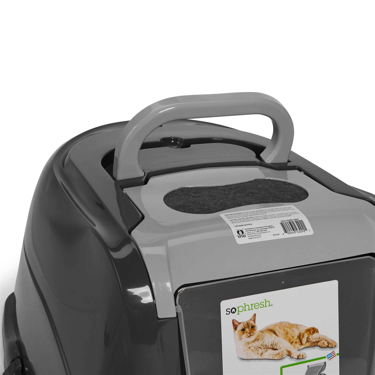 So Phresh Flip Top Cat Litter Box Hood - Healthber