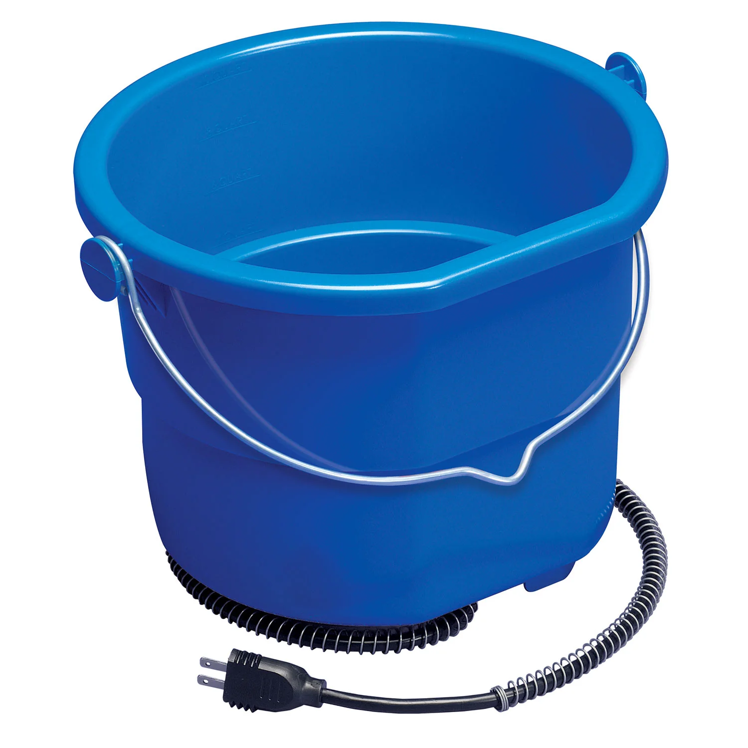 Heated Flat Back Bucket with Built-in Thermostat - Healthber