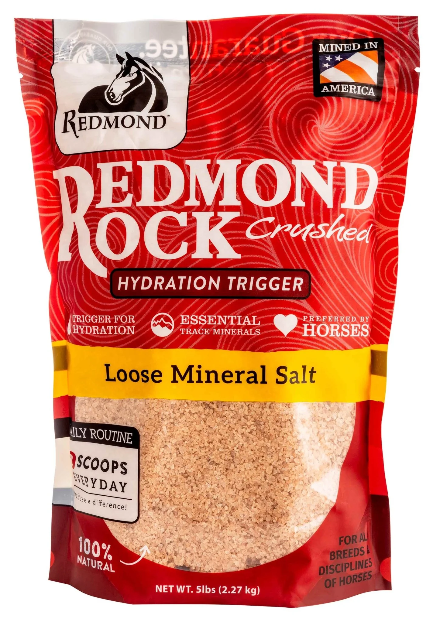Redmond Rock Crushed, 5 lbs - Healthber