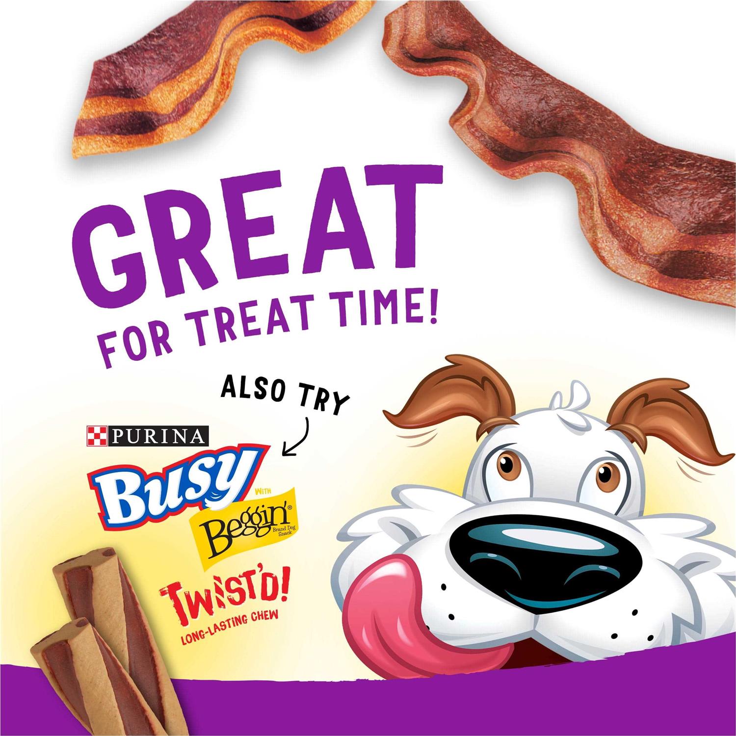 Purina Beggin Hamlets Haunted Handbook of Tricks and Treats Original with Bacon and with Bacon and Cheese Flavor Halloween Dog Treats - Healthber