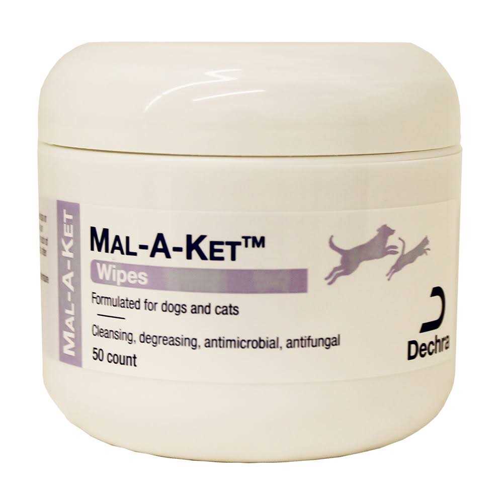 Mal-a-ket Wipes for Dogs & Cats - Healthber