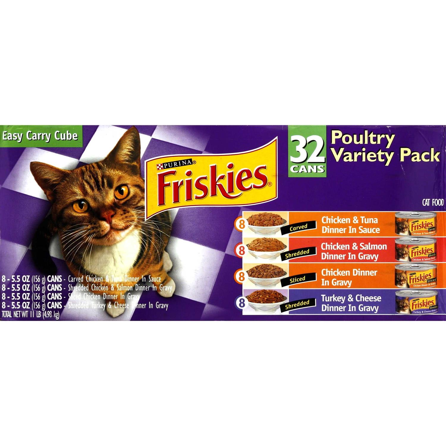 Purina Friskies Poultry Cat Food Variety Pack - Healthber