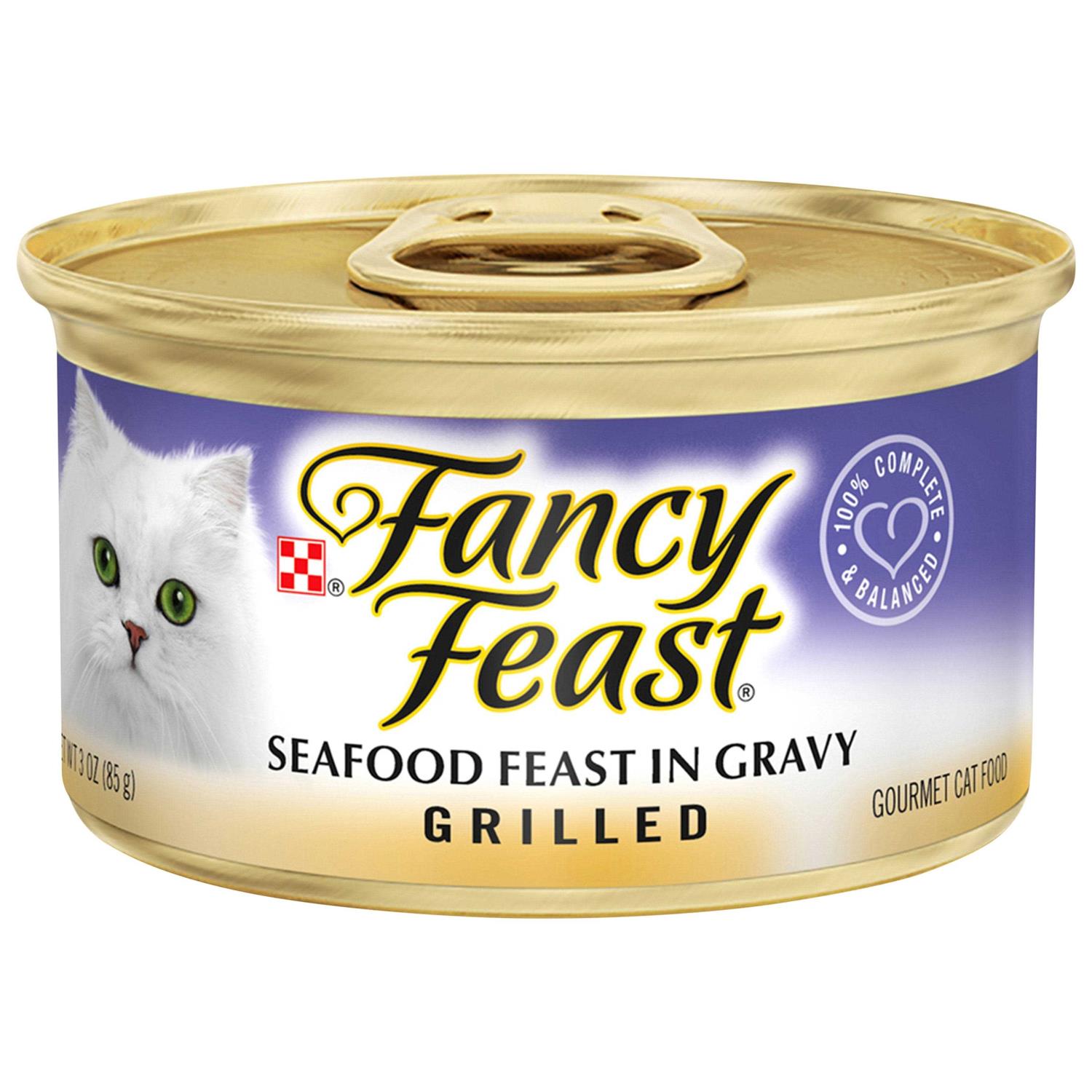 Fancy Feast Seafood Grilled Wet Cat Food - Healthber