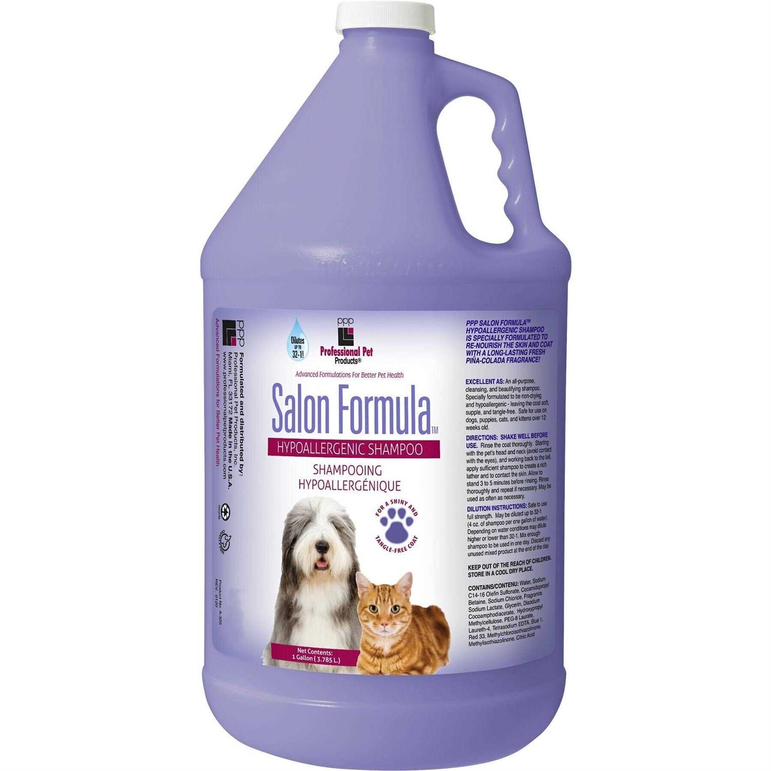 PPP Salon Formula Hypoallergenic Pet Shampoo - Healthber