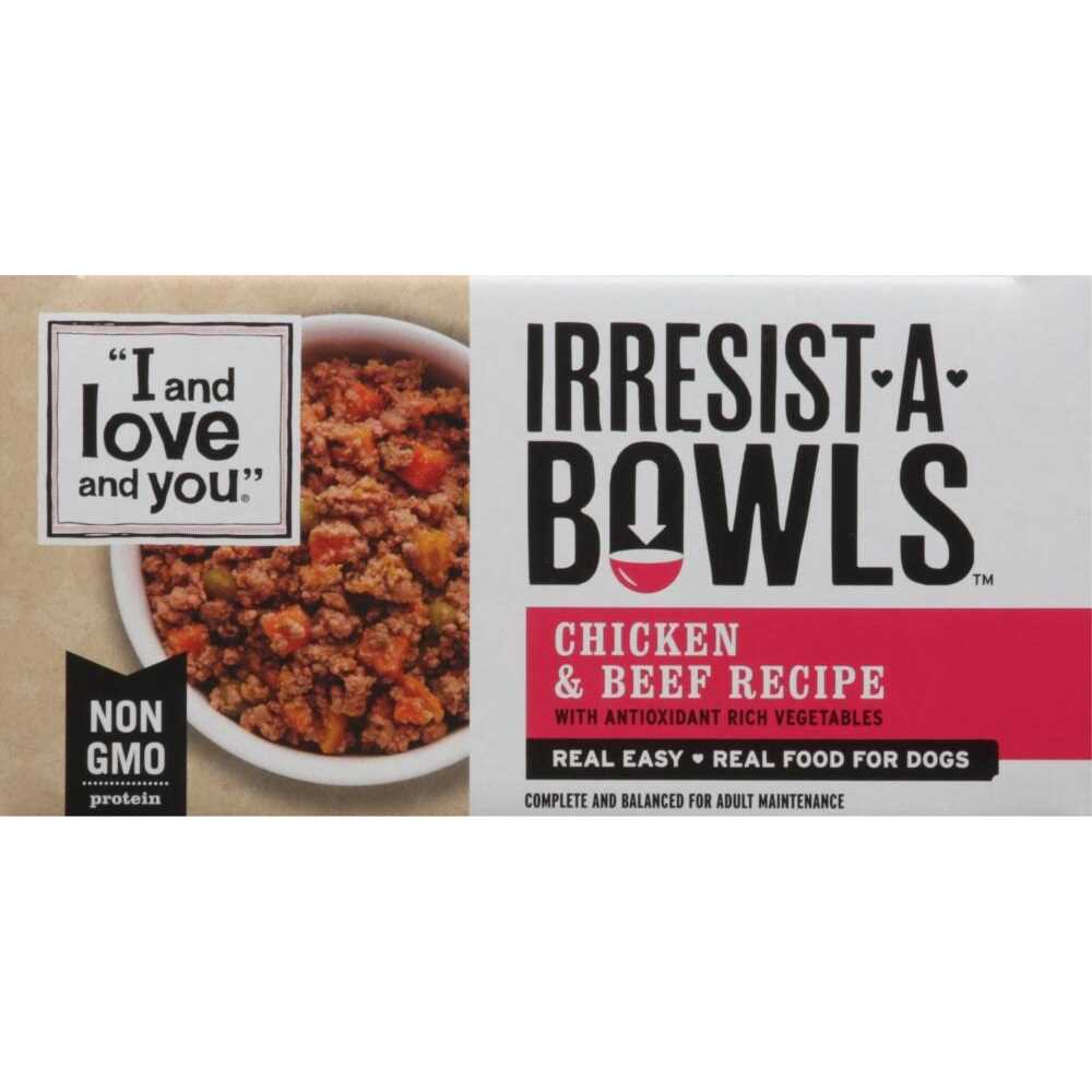 I and Love and You Irresist-A-Bowls Wet Dog Food, Chicken and Recipe - Healthber