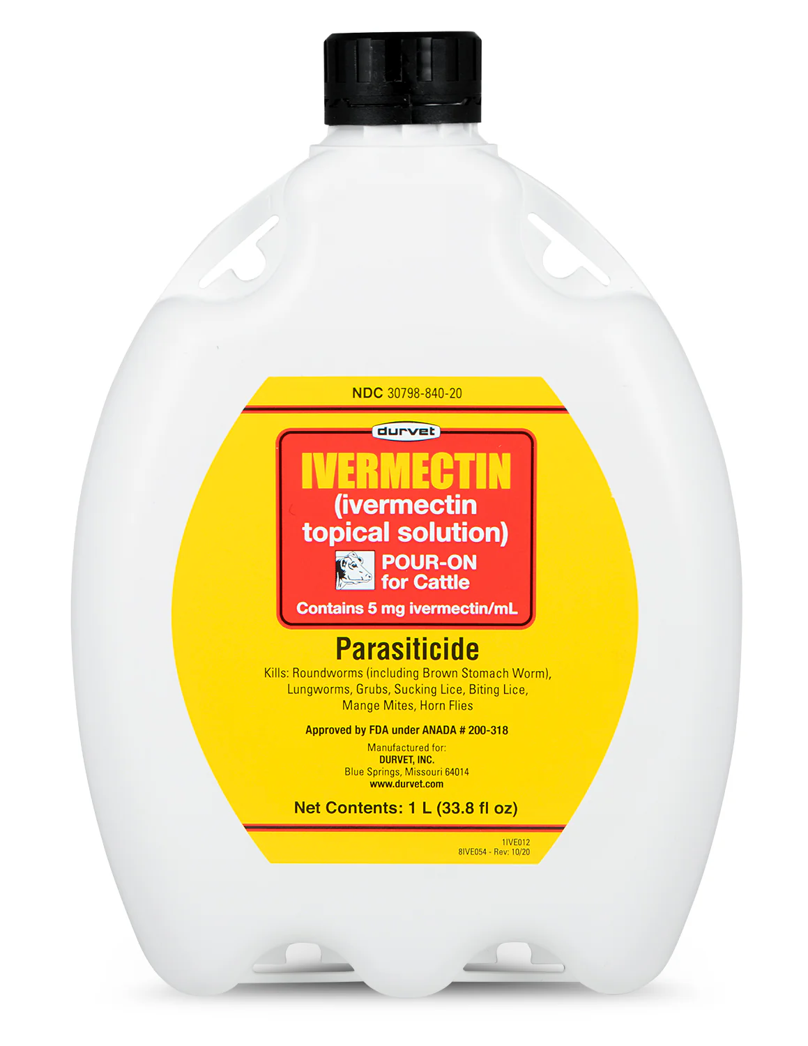 Ivermectin Pour-On Wormer - Healthber