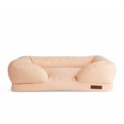 Reddy Durable Recycled Fabric Pink Dog Bed - Healthber