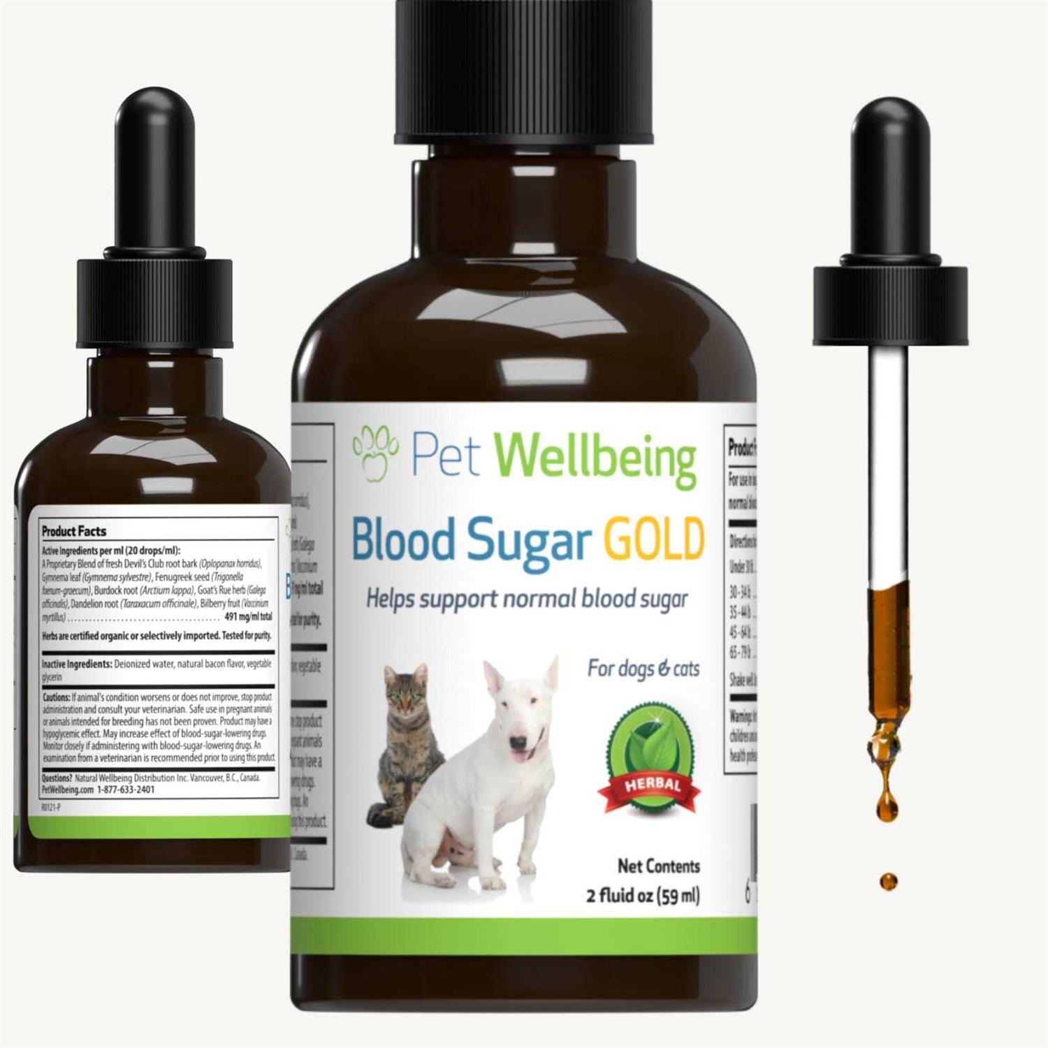 Pet Wellbeing Blood Sugar Gold for Dogs - Healthber