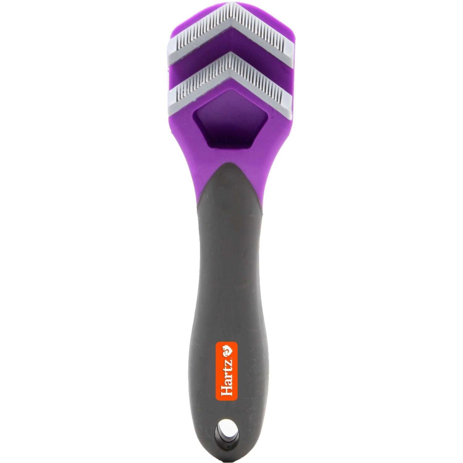 Hartz Groomer’s Best Fur Fetcher De-Shedder Grooming Tool for Cats with Ergonomic Handle - Healthber