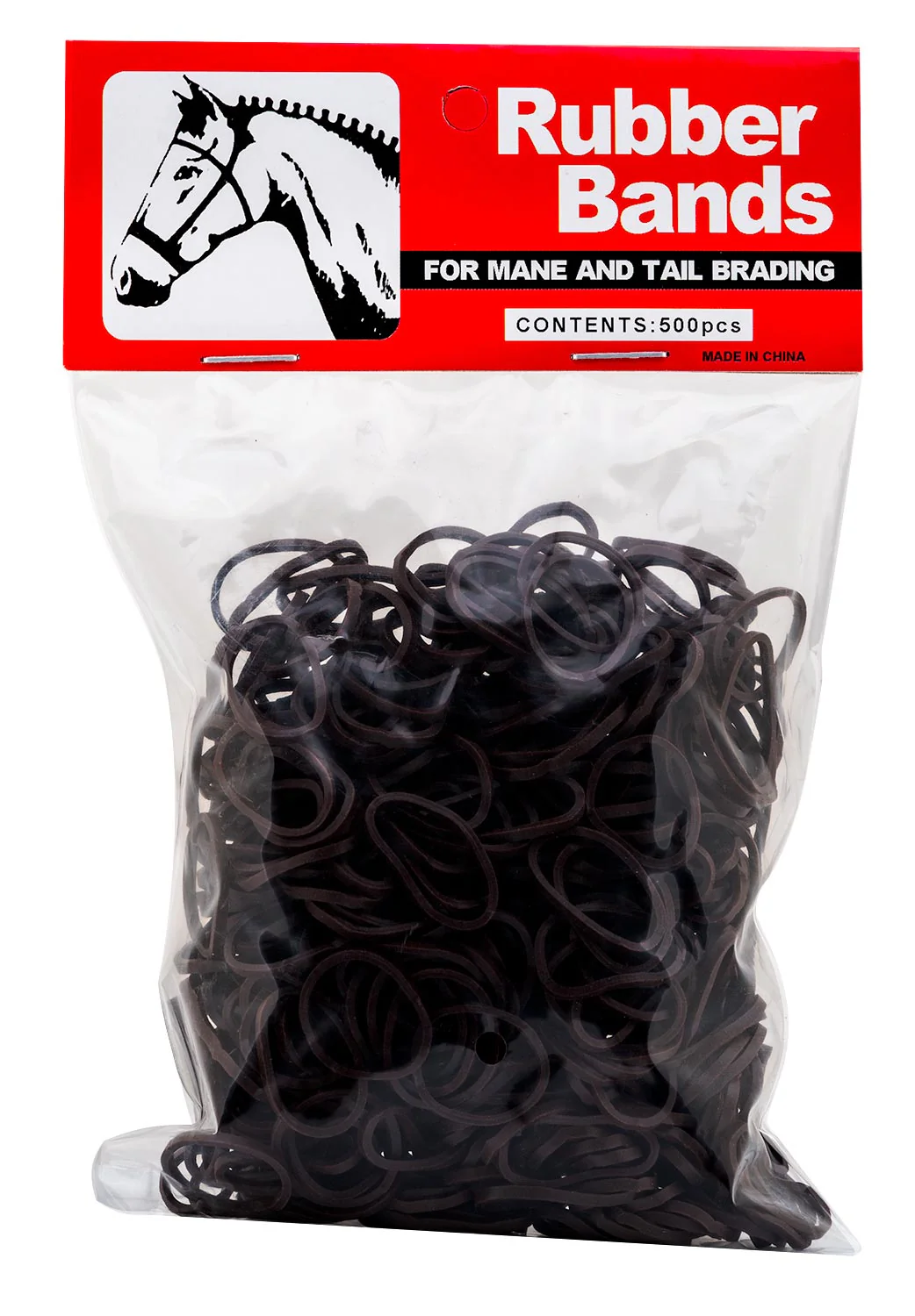 Rubber Horse Braiding Bands for Horse Mane & Tail Braiding (pack of 500) - Healthber