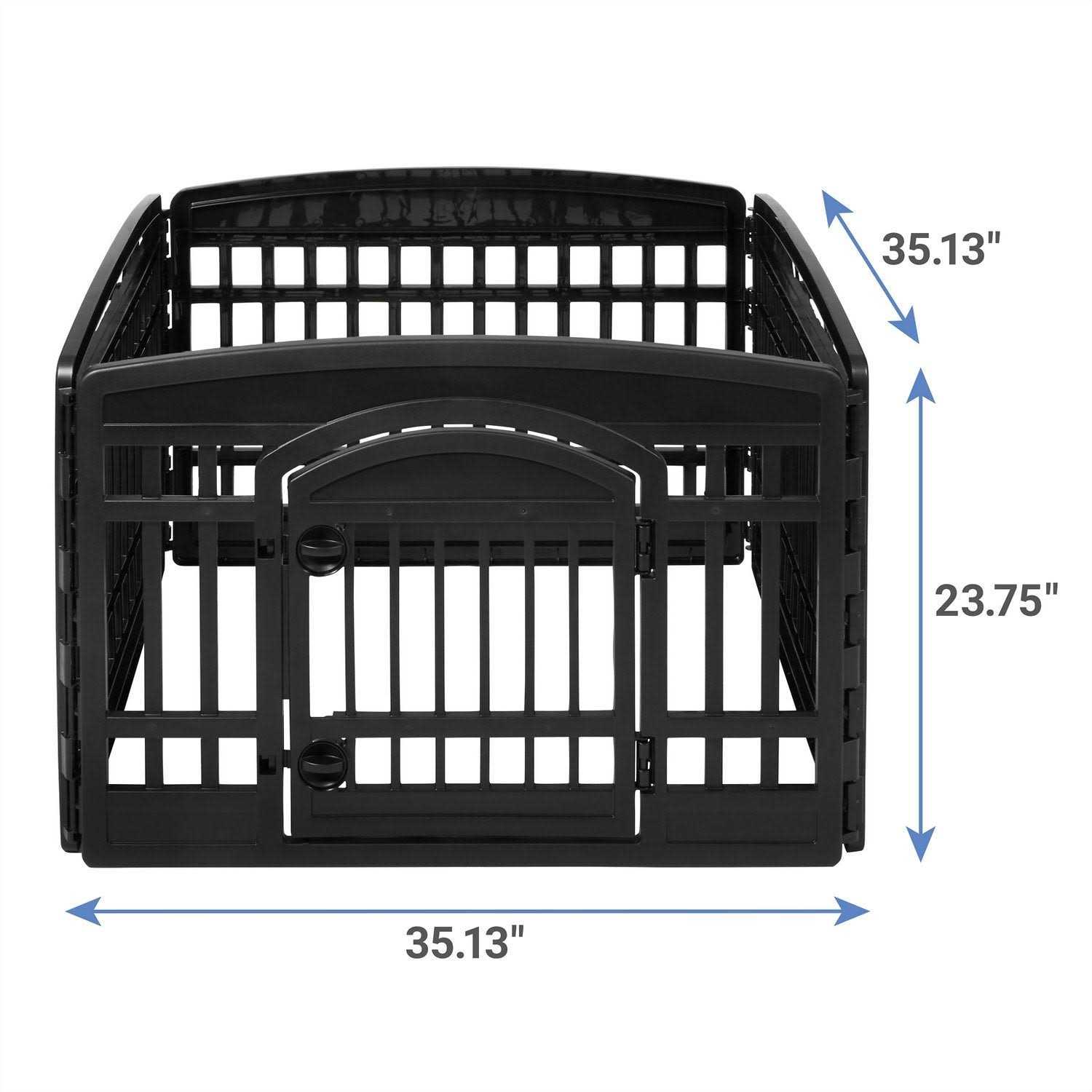 Frisco Plastic Exercise Dog Playpen - Healthber