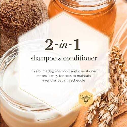 Burt’s Bees Milk & Honey Dog Shampoo & Conditioner - Healthber