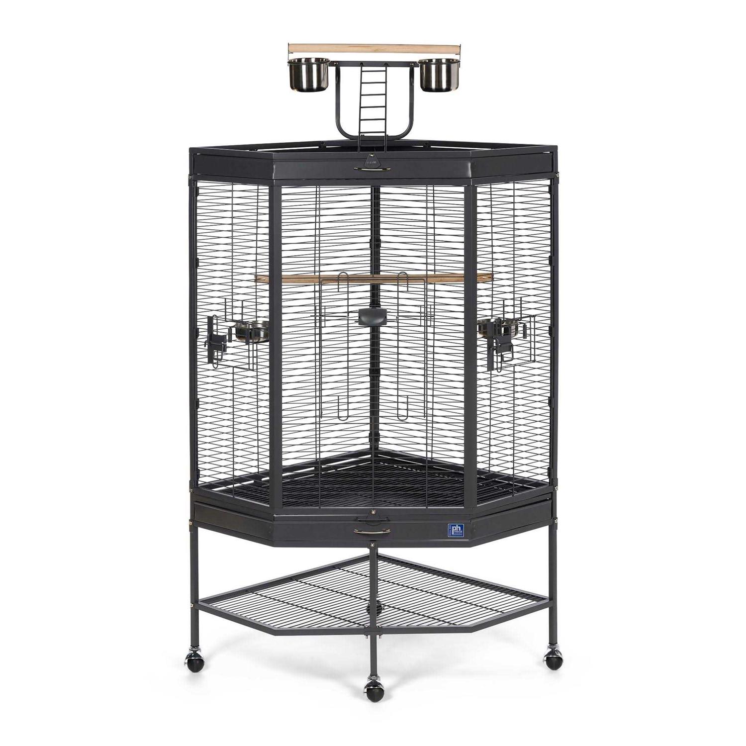Prevue Pet Products Prevue Cage Corner with Playtop - Healthber