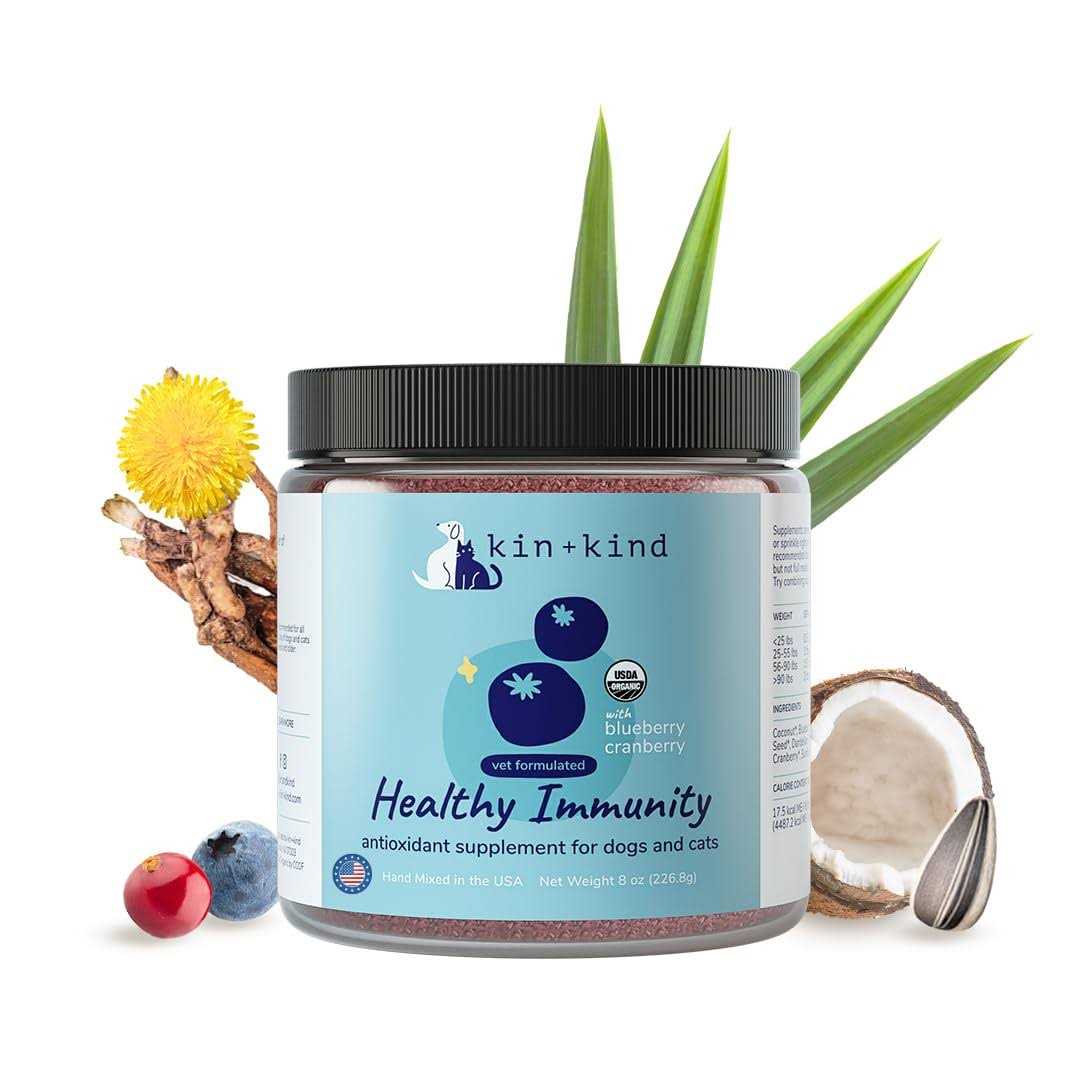 kin+kind, Healthy Immunity, for Dogs and Cats - Healthber