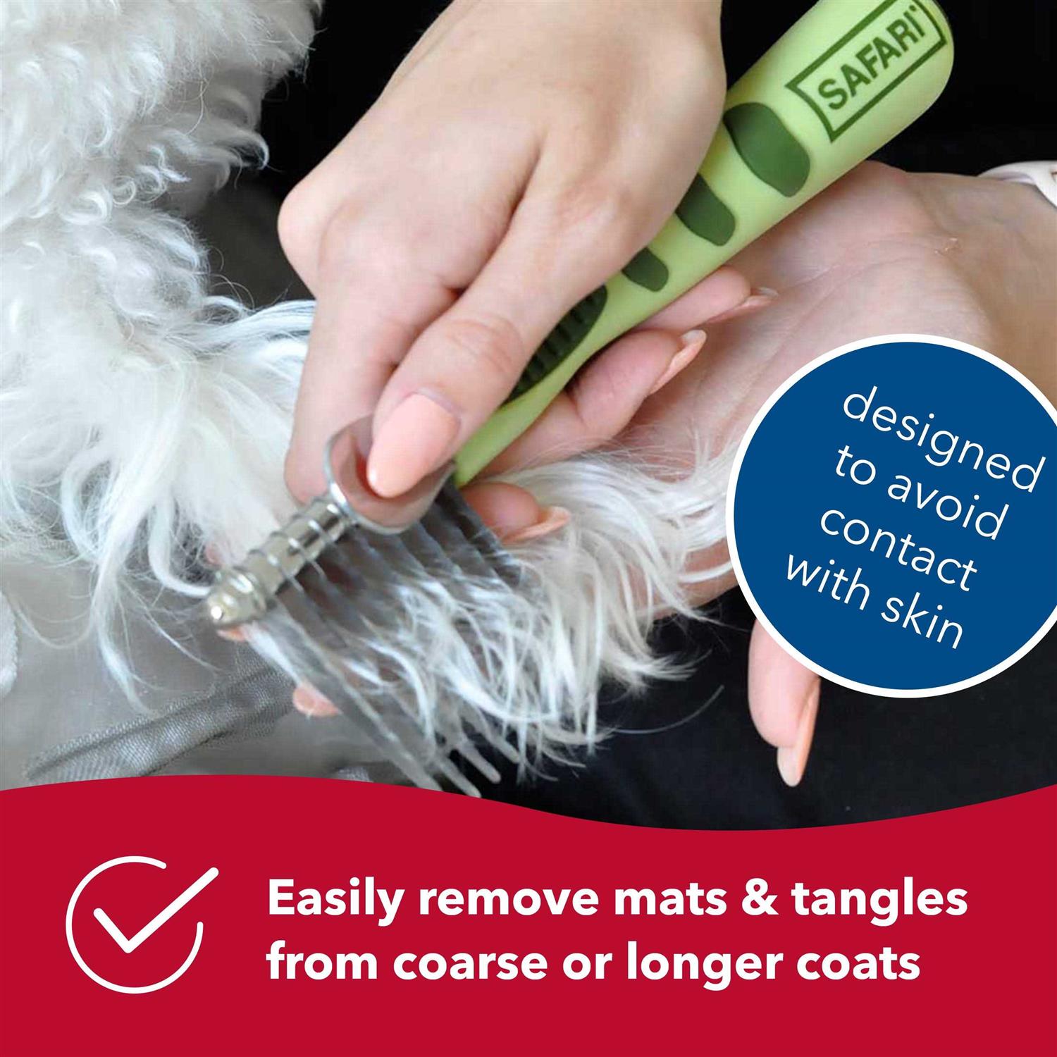 Safari De-Matting Comb - Healthber