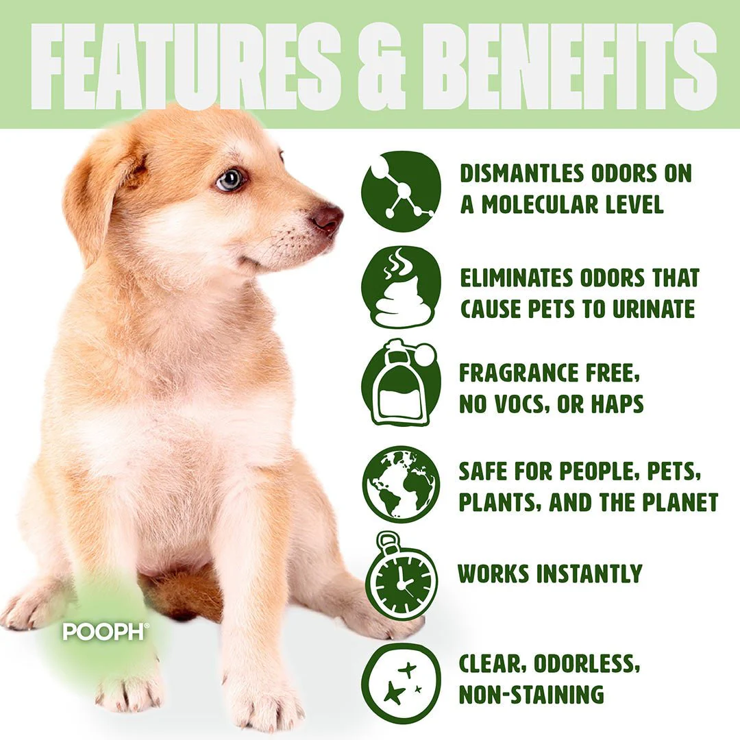 Pooph Lawn, Garden & Turf Odor Eliminator - Healthber