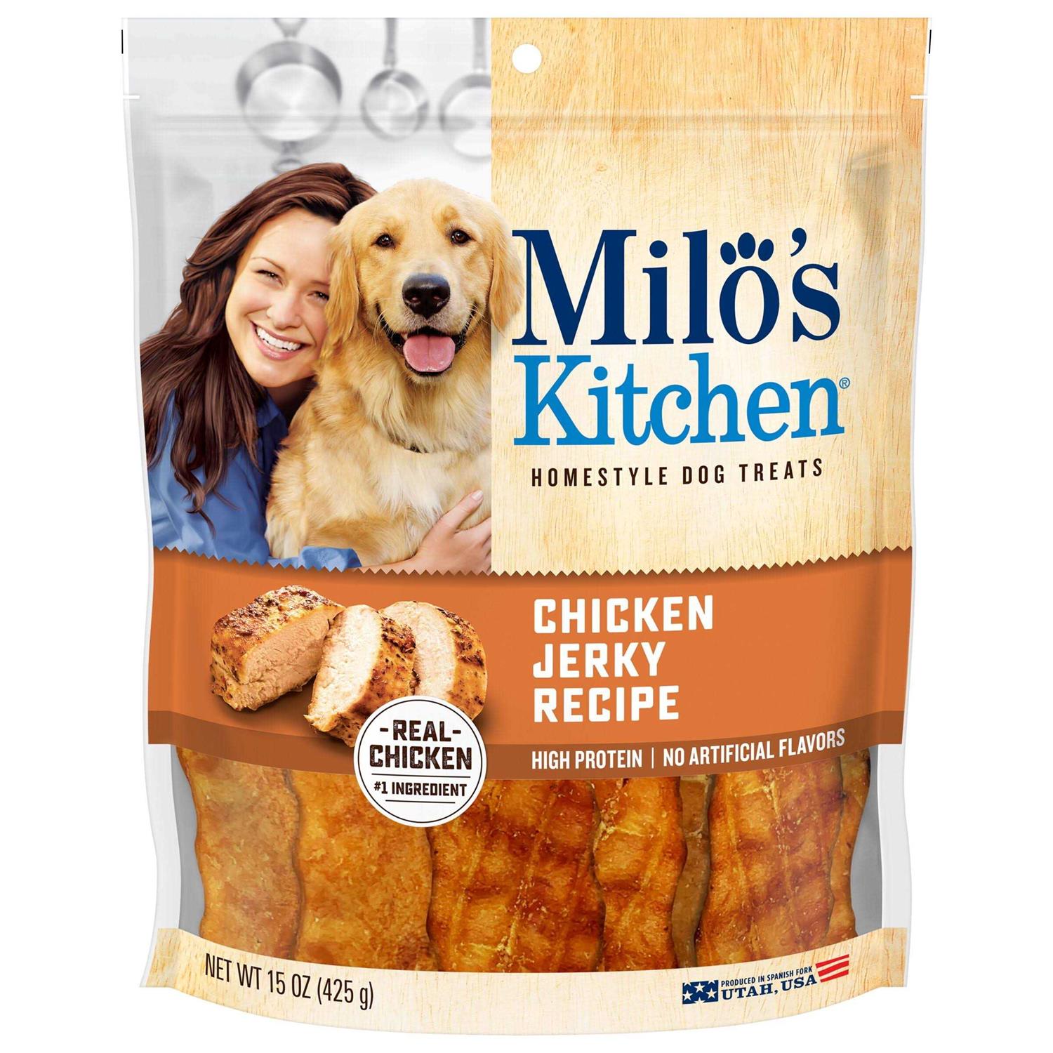 Milo’s Kitchen Chicken Jerky Dog Treats - Healthber