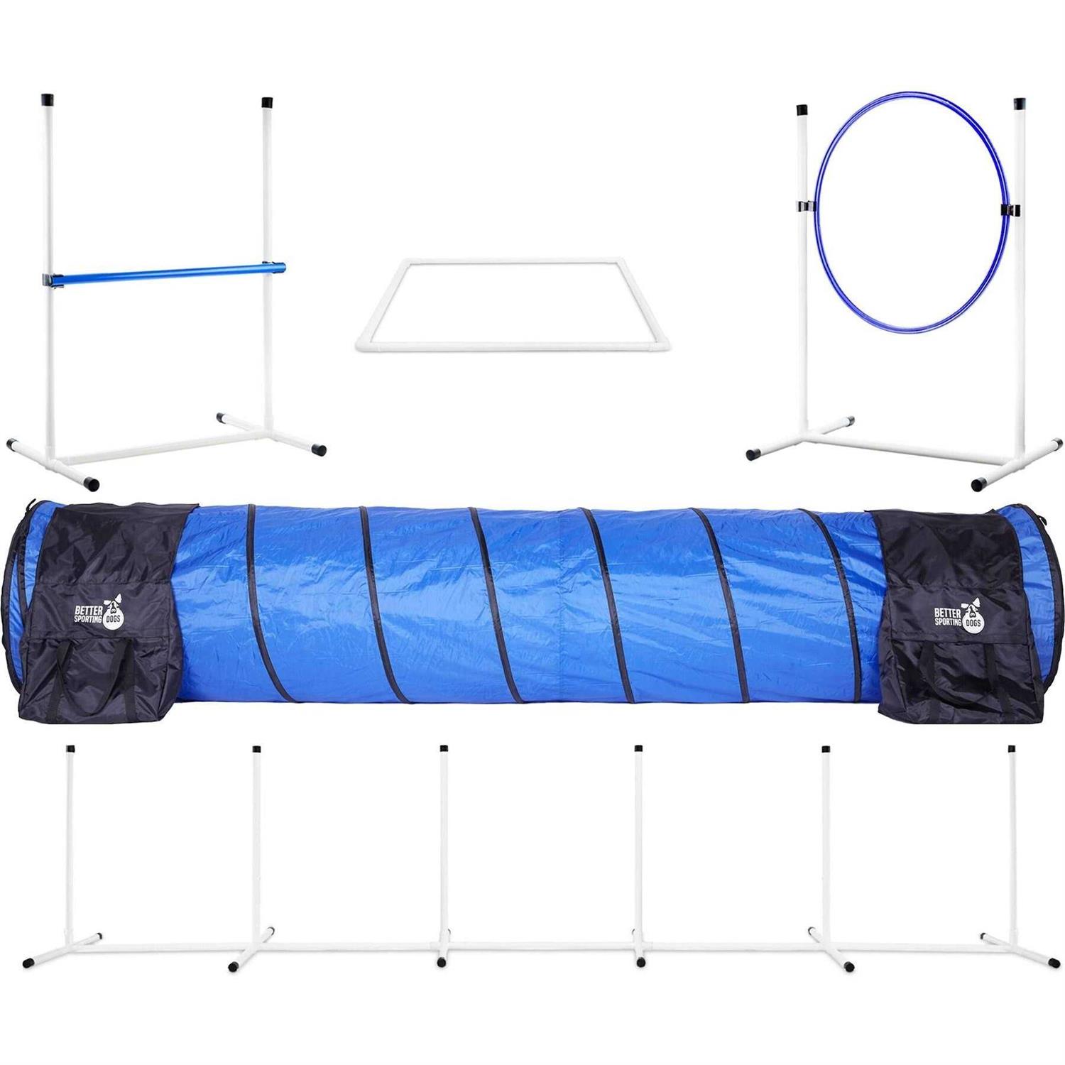 Better Sporting Dogs 5 Piece Complete Starter Dog Agility Set - Healthber
