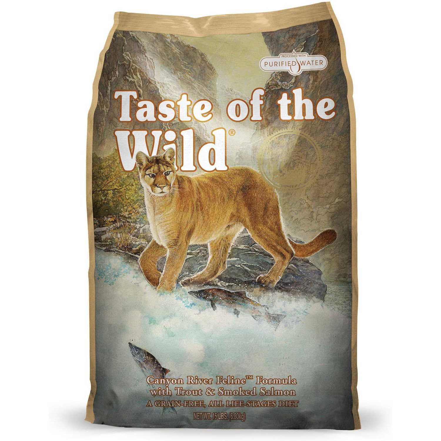 Taste of the Wild Canyon River Feline Dry Food - Healthber