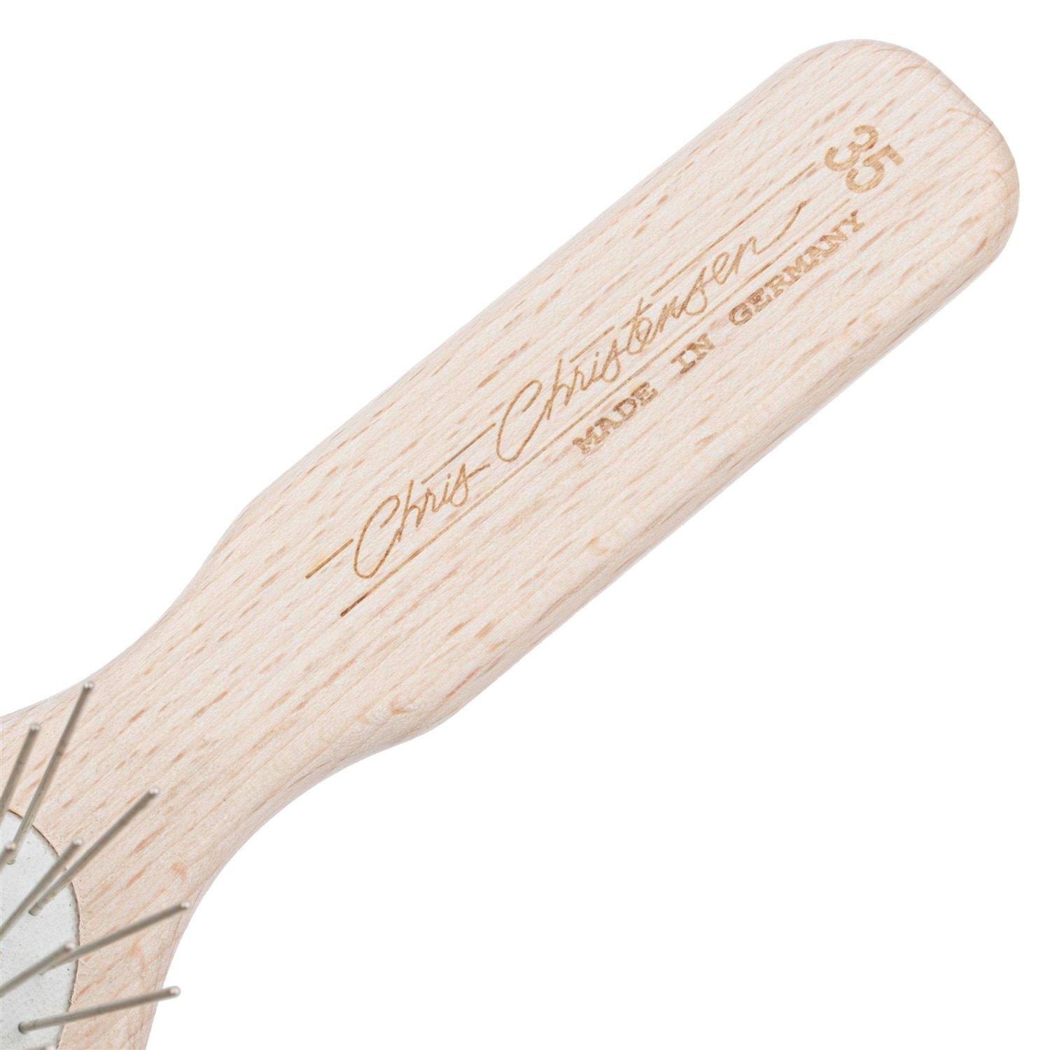 Chris Christensen Oval Pin Dog Brush, Original Series - Healthber